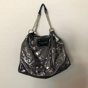 Betsey Johnson Metallic Rock N’ Roll Purse
